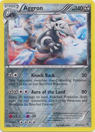 Aggron - 59/101 - Rare - Reverse Holo available at 401 Games Canada