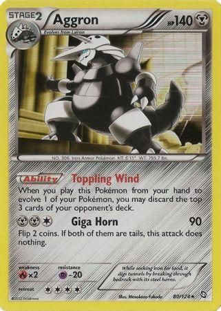 Aggron - 80/124 - Holo Rare available at 401 Games Canada