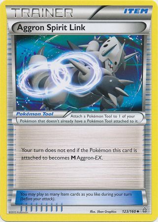 Aggron Spirit Link - 123/160 - Uncommon available at 401 Games Canada