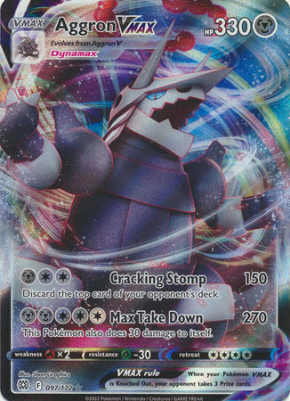 Aggron VMAX - 097/172 - Ultra Rare available at 401 Games Canada