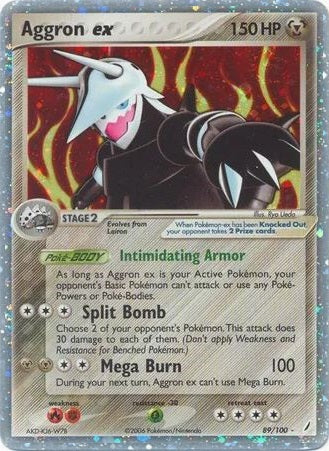 Aggron ex - 89/100 - Ultra Rare available at 401 Games Canada