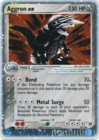 Aggron ex - 95/100 - Ultra Rare available at 401 Games Canada