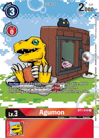 Agumon - BT1-010 (25th Special Memorial Pack) - Release Special Booster (BT01-03) available at 401 Games Canada