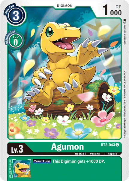 Agumon - BT2-043 - Common available at 401 Games Canada