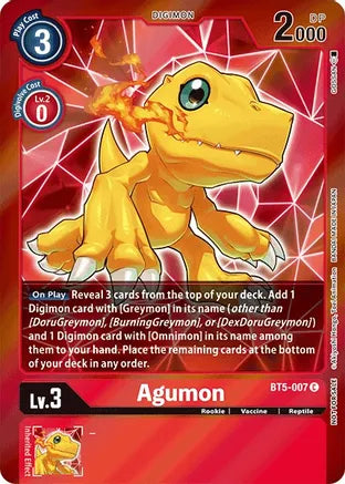 Agumon (Event Pack 2) - BT5-007 - Common available at 401 Games Canada