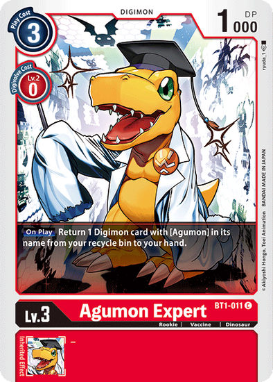 Agumon Expert - BT1-011 - Common available at 401 Games Canada