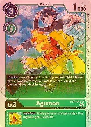 Agumon (Foil) - BT11-046 - Uncommon available at 401 Games Canada