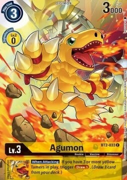 Agumon (Tamer's Evolution Box 2) - BT2-033 - Promo available at 401 Games Canada