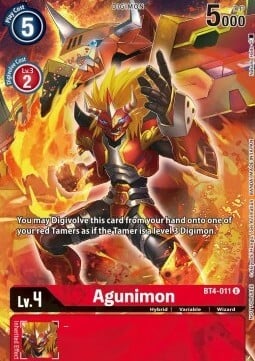 Agunimon (Tamer's Evolution Box 2) - BT4-011 - Promo available at 401 Games Canada