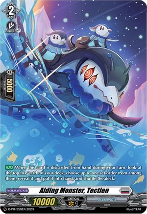 Aiding Monster, Tectien - D-PR/259EN - Promo available at 401 Games Canada