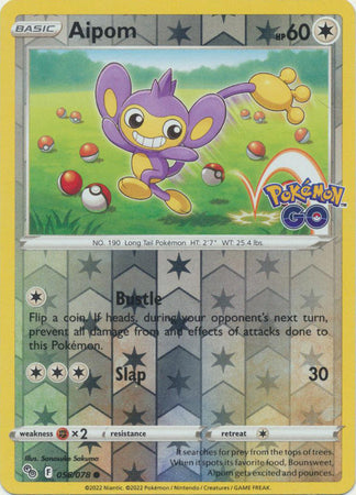 Aipom - 056/078 - Common - Reverse Holo available at 401 Games Canada