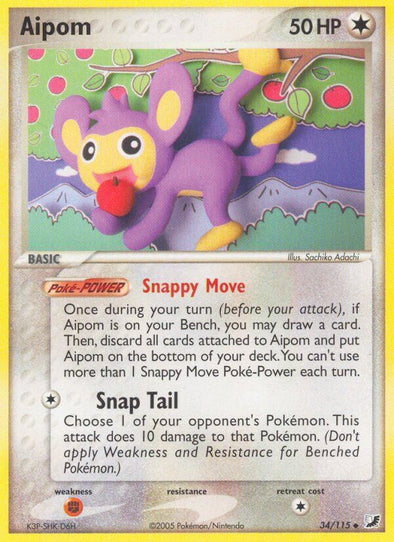 Aipom - 34/115 - Uncommon available at 401 Games Canada