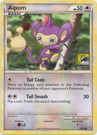 Aipom - 43/95 - Promo (San Diego Comic Con 2010) available at 401 Games Canada