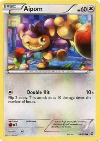 Aipom - 99/124 - Common available at 401 Games Canada