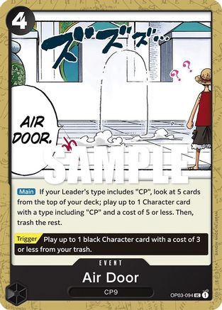 Air Door - OP03-094 - Uncommon available at 401 Games Canada