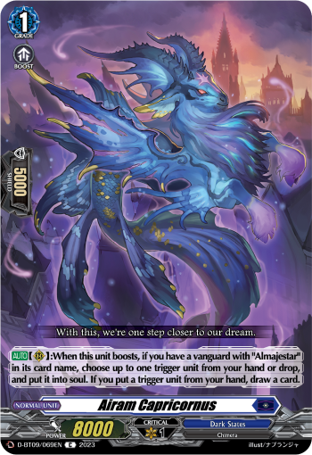 Airam Capricornus - D-BT09/069 - Common available at 401 Games Canada