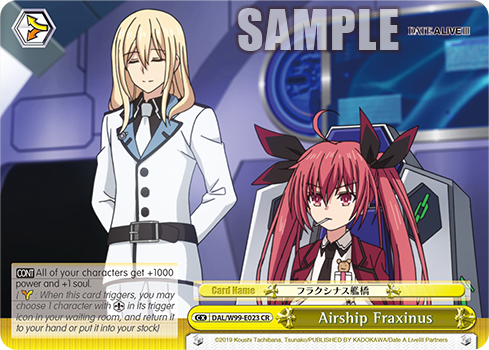 Airship Fraxinus - DAL/W99-E023 - Climax Rare available at 401 Games Canada