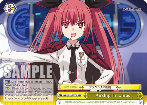 Airship Fraxinus - DAL/W99-E023R - Triple Rare available at 401 Games Canada