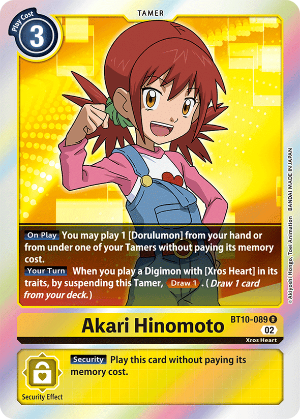 Akari Hinomoto - BT10-089 - Rare available at 401 Games Canada