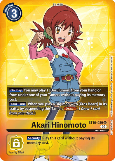 Akari Hinomoto (Box Topper) - BT10-089 - Rare available at 401 Games Canada