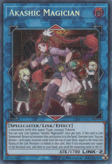 Akashic Magician - CIBR-EN051 - Secret Rare - Unlimited available at 401 Games Canada