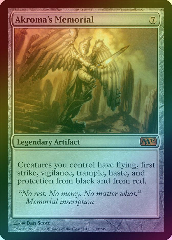 Akroma's Memorial (Foil) (M13) available at 401 Games Canada