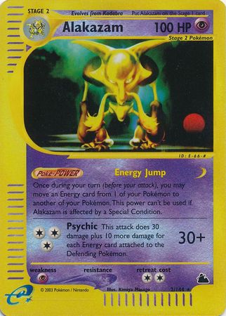 Alakazam - 2/144 - Rare - Reverse Holo available at 401 Games Canada