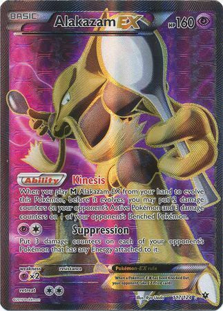401 Games Canada - Alakazam EX - 117/124 - Full Art Ultra Rare 401 Games Canada - Alakazam EX - 117/124 - Full Art Ultra Rare