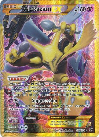 Alakazam EX - 125/124 - Secret Rare available at 401 Games Canada