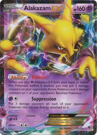 Alakazam EX - 25/124 - Ultra Rare available at 401 Games Canada