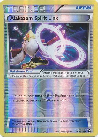 Alakazam Spirit Link - 90/124 - Uncommon - Reverse Holo available at 401 Games Canada