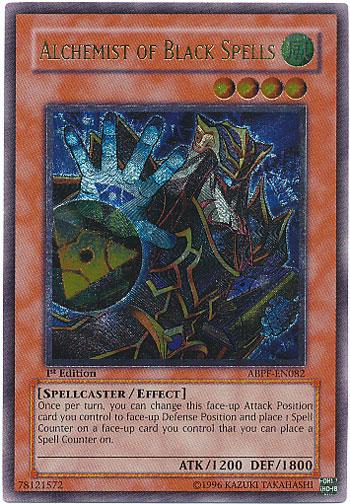 Alchemist of Black Spells - ABPF-EN082 - Ultimate Rare - 1st Edition available at 401 Games Canada