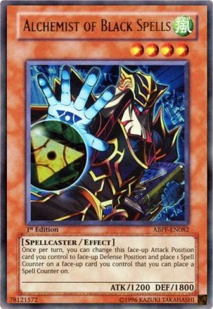 Alchemist of Black Spells - ABPF-EN082 - Ultra Rare - 1st Edition available at 401 Games Canada