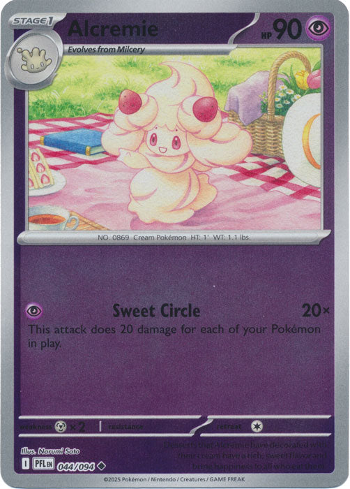 Alcremie - 044/094 - Uncommon - Reverse Holo