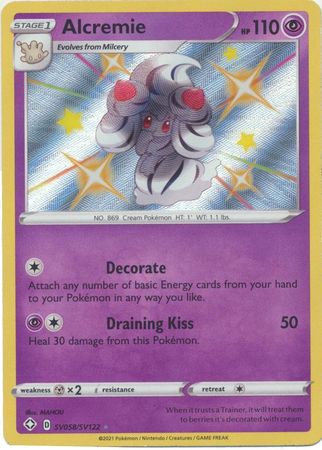 Alcremie - SV058/SV122 - Shiny Rare available at 401 Games Canada