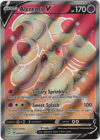 Alcremie V - 064/072 - Full Art - Ultra Rare available at 401 Games Canada