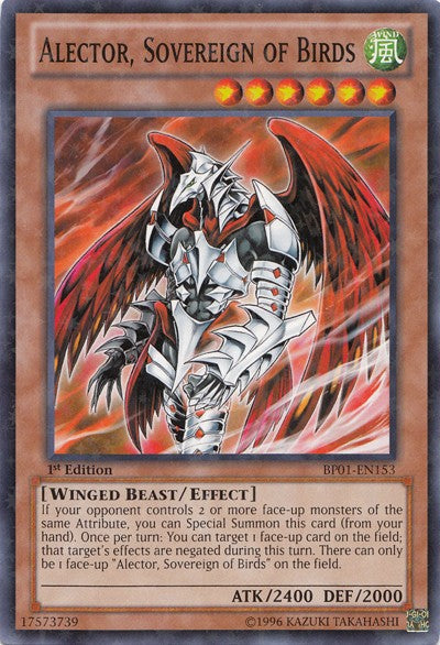 Alector, Sovereign of Birds - BP01-EN153 - Starfoil Rare - 1st Edition available at 401 Games Canada