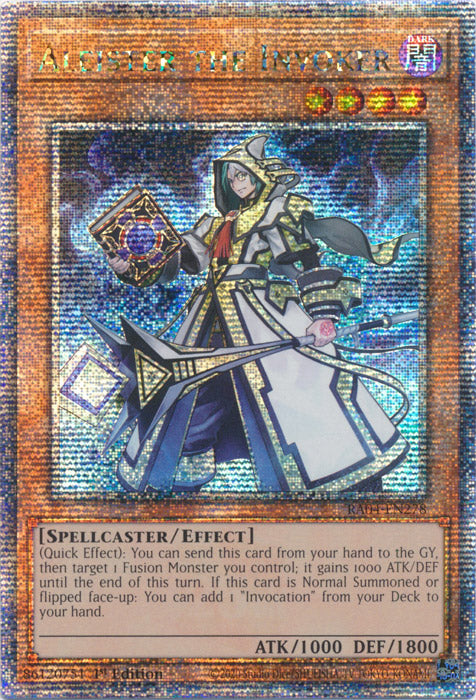 Aleister the Invoker - RA04-EN278 - Quarter Century Secret Rare - 1st Edition