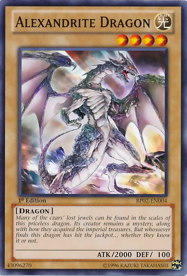 Alexandrite Dragon - BP02-EN004 - Common - 1st Edition available at 401 Games Canada