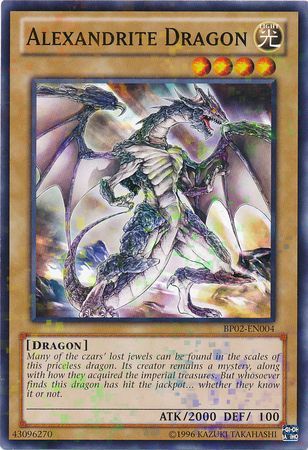 Alexandrite Dragon - BP02-EN004 - Mosaic Rare - Unlimited available at 401 Games Canada