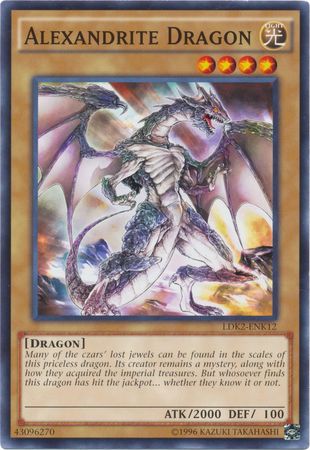 Alexandrite Dragon - LDK2-ENK12 - Common - Unlimited available at 401 Games Canada