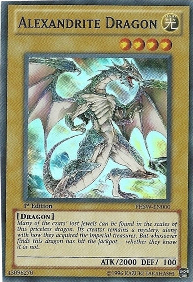 Alexandrite Dragon - PHSW-EN000 - Super Rare - 1st Edition available at 401 Games Canada