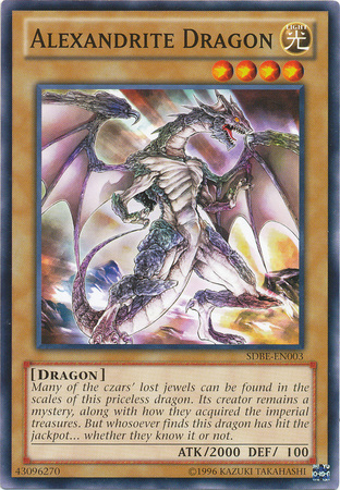 Alexandrite Dragon - SDBE-EN003 - Common - Unlimited available at 401 Games Canada