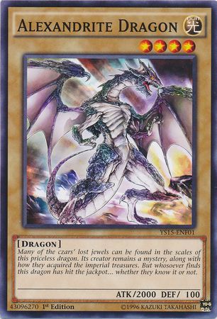 Alexandrite Dragon - YS15-ENF01 - Common - 1st Edition available at 401 Games Canada