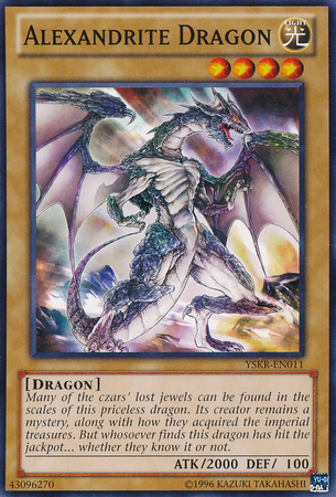 Alexandrite Dragon - YSKR-EN011 - Common - Unlimited available at 401 Games Canada