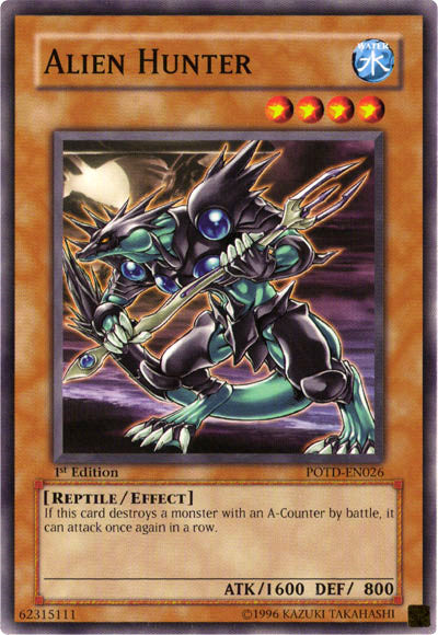 Alien Hunter - POTD-EN026 - Common - 1st Edition available at 401 Games Canada