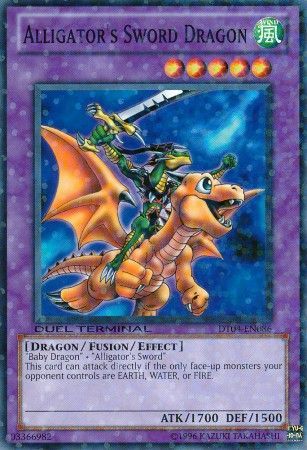 Alligator's Sword Dragon - DT04-EN086 - Normal Parallel Rare available at 401 Games Canada