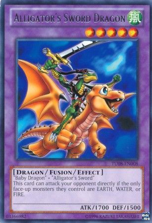 Alligator's Sword Dragon - TU08-EN008 - Rare available at 401 Games Canada