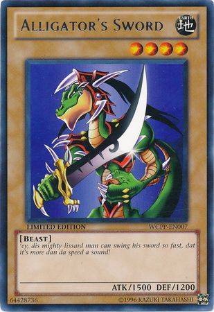 Alligator's Sword - WCPP-EN007 - Rare available at 401 Games Canada