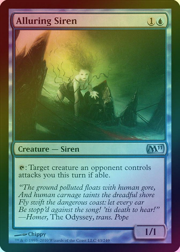 Alluring Siren (Foil) (M11) available at 401 Games Canada